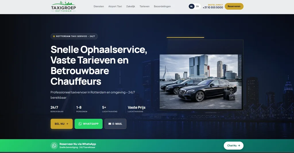 Taxigroep Rotterdam — Taxi Service